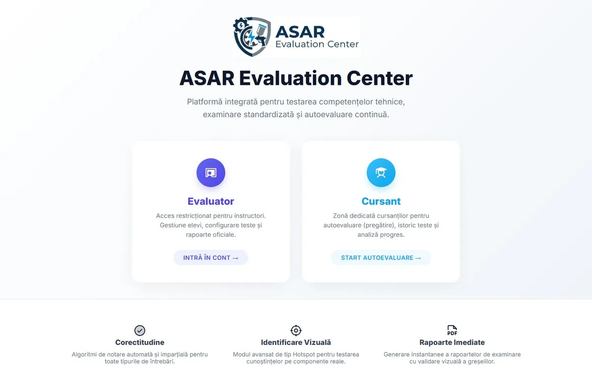 ASAR Evaluation Center