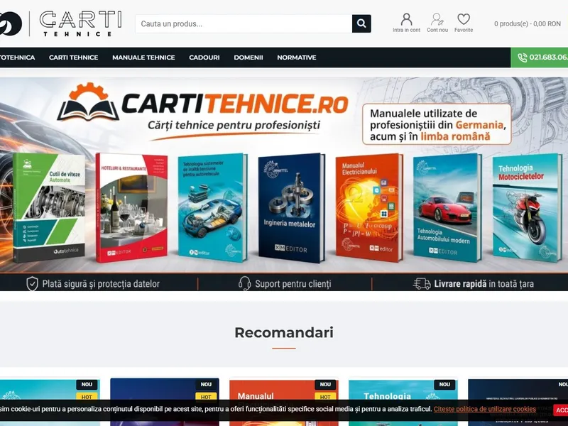 Portfolio www.cartitehnice.ro